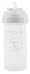 Twistshake puodelis su &scaron;iaudeliu 360 ml, 6 mėn. ir +