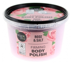 Organic Shop Body Polish Gommage Raffermissant Corps Rose 250 ml