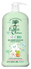 Le Petit Olivier Bébé Gel Lavant Douceur Corps &amp; Cheveux Bio 750 ml