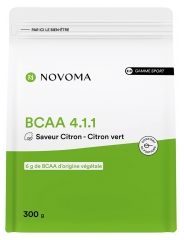 Novoma BCAA 4.1.1 Saveur Citron - Citron Vert 300 g