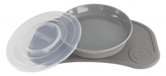 Twistshake Mini Bandeja Click Mat + Plato y Tapa A Partir de 6 Meses