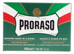 Proraso Jabón de Afeitar Refrescante con Aceite de Eucalipto 150 ml