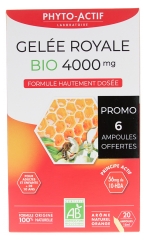 Phyto-Actif Gelée Royale 4000 mg Bio 20 Ampoules Offre Spéciale