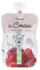 Popote Gourde Les Cerises Compote Dès 4/6 Mois Bio 120 g