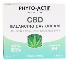 Phyto-Actif CBD Soin Jour Équilibrant 50 ml