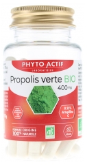 Phyto-Actif Zielony Propolis 400 mg Organiczny 60 Kapsułek