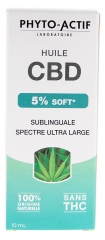 Phyto-Actif CBD Huile 5% Sublinguale 10 ml