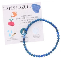 Natura Square Bracelet Facettes Lapis Lazuli