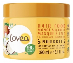 Lovea Mascarilla Capilar 3en1 Mono&iuml; & Karit&eacute; 390 ml