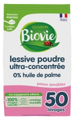 Biovie Lessive Poudre Ultra-Concentrée Peaux Sensibles 500 g