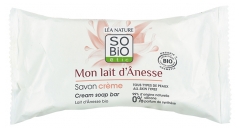 Léa Nature SO BIO étic Mon Lait D'Ânesse Sapone in Crema Biologico 100 g