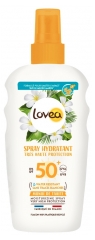 Lovea Mono&iuml; de Tahiti Eritt&auml;in korkean suojan kosteuttava suihke SPF50+ 150 ml