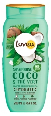 Lovea Shampoo Kokos &amp; Gr&oslash;n Te 250 ml
