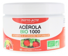 Phyto-Actif Acérola 1000 Bio 90 Comprimés