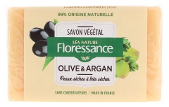 Floressance Savon Végétal Olive &amp; Argan 100 g