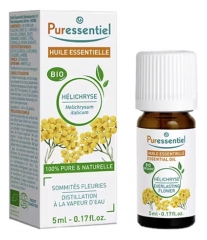 Ulei Esențial de Imortele Puressentiel (Helichrysum italicum) Bio 5 ml