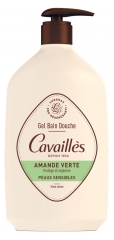 Cavaillès Gel Bain Douche Peaux Sensibles Amande Verte 1 L