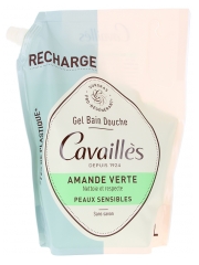 Cavaillès Gel Bain Douche Peaux Sensibles Amande Verte Éco-Recharge 1 L