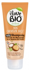 I Love Bio SOS Cheveux Secs Après-Shampoing Huile de Macadamia et Beurre de Karité Bio 200 ml