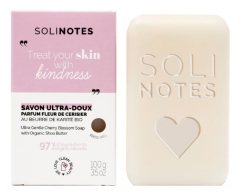 Solinotes Kirschbl&uuml;te Ultrasanfte feste Seife 100 g