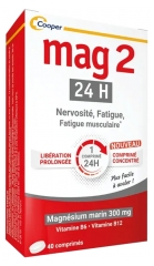 Mag 2 24H Formule Renforcée 40 Tablets