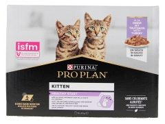 Proplan Kitten Healthy Start Pavo Bolsita 10x85 g
