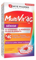 Forté Pharma MultiVit'4G Seniors 30 Double Strength Tablets