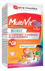 Forté Pharma MultiVit'Kids Defenses 30 Tablets to Crunch