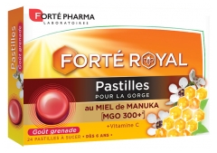 Fort&eacute; Pharma Pastilky na krk s Manuka medem 24 pastilek k s&aacute;n&iacute;