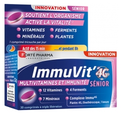 Forté Pharma ImmuVit\' 4G Sénior 30 Comprimés