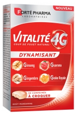 Forté Pharma Vitalité 4G Dynamisant 30 Compresse Masticabili