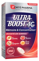 Forté Pharma Ultra Boost 4G Memoria e Concentrazione 15 Compresse