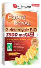 Forté Royal Gelée Royale 3500 mg Bio 10 Ampoules