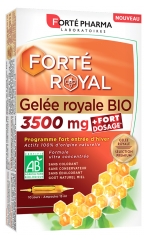 Forté Pharma Royal Jelly 3500 mg Organic 10 Vials