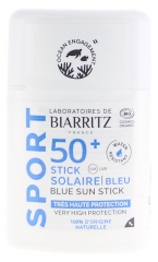 Laboratoires de Biarritz Sport Stick Solaire Coloré SPF50+ Bio 12 g