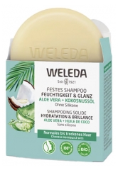 Weleda Festes Shampoo Feuchtigkeit &amp; Glanz 50 g