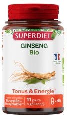 Superdiet &Oslash;kologisk Ginseng 45 Kapsler