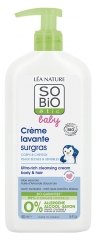 Léa Nature SO BIO étic Baby Crème Lavante Surgras Bio 500 ml