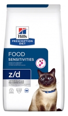 Hill's Chat Sensibilités Alimentaires z/d 1,5 kg