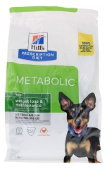 Hill's Perro Mini Metabolismo P&eacute;rdida y Mantenimiento de Peso Pollo 1 kg