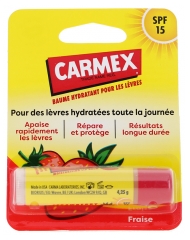 Carmex Truskawkowy Nawilżający Balsam do ust SPF15 4,9 ml