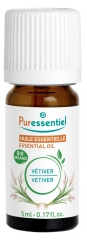 Puressentiel Essential Oils Vetiver (Chrysopogon Zizanioides) Organic 5 ml