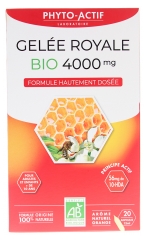 Phyto-Actif Mleczko Pszczele 4000 mg Organiczne 20 Fiolek