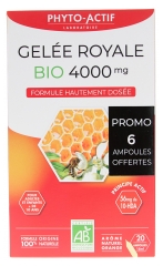Gelée Royale 4000 mg Bio 20 Ampoules Offre Spéciale