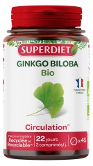 Superdiet Ginkgo Biloba Bio 45 Comprimés