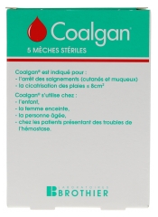Coalgan Blutstiller 5 Sterile Dochte