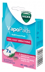 Vicks Vapopads 7 Scented Refills Rosemary Lavender