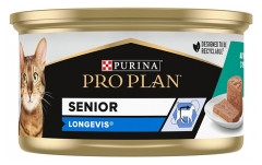 Purina Proplan Mousse de Thon Longevis Pour Chat Senior 85 g