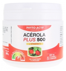 Phyto-Actif Acérola Plus 500 100 Comprimés