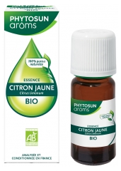 Phytosun Arôms Essence Citron Jaune (Citrus limonum) Bio 10 ml